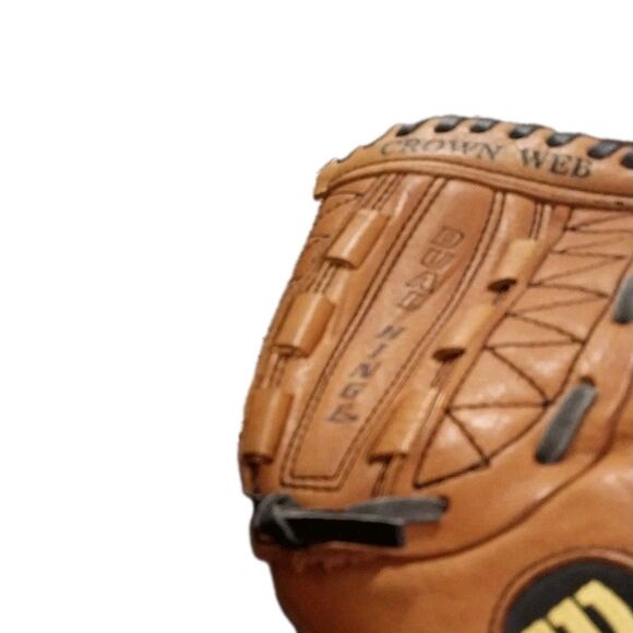Wilson Pro 500 11" A0500 P11 Dual Hinge Leather Baseball Glove Lightly Used - Picture 2 of 9
